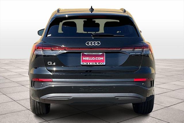 new 2025 Audi Q4 e-tron car, priced at $56,790