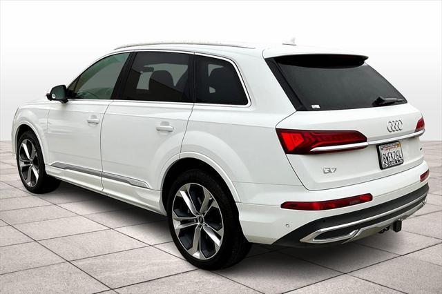 used 2021 Audi Q7 car, priced at $42,644