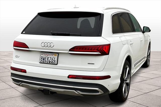 used 2021 Audi Q7 car, priced at $42,644