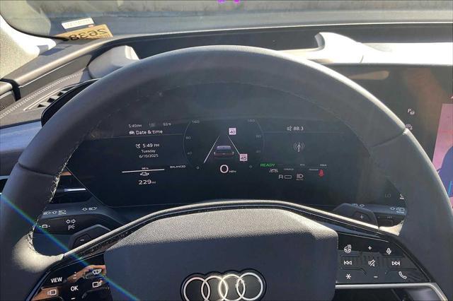 new 2025 Audi Q6 e-tron car, priced at $72,450