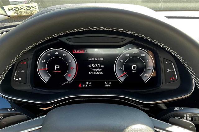 new 2025 Audi Q7 car, priced at $74,895
