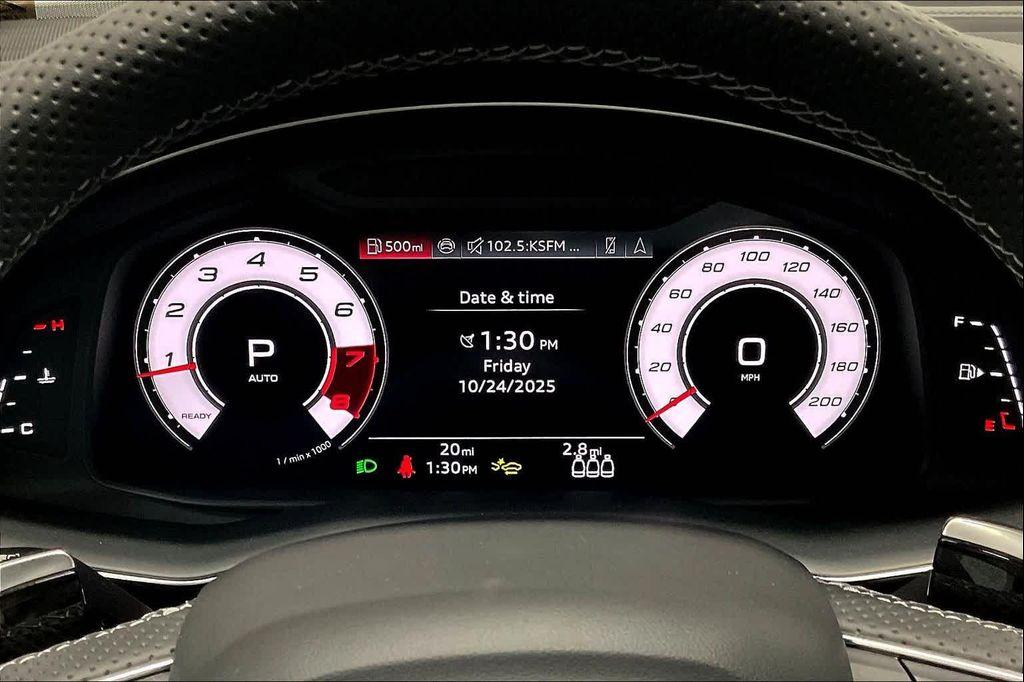 new 2025 Audi RS Q8 car, priced at $144,850