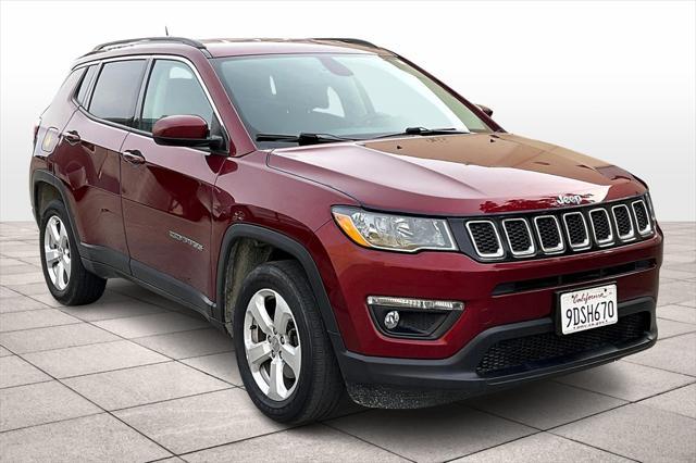 used 2021 Jeep Compass car, priced at $19,891