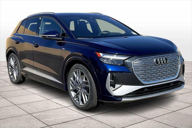 new 2025 Audi Q4 e-tron car, priced at $63,915