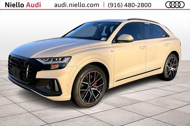 used 2021 Audi Q8 car, priced at $52,125