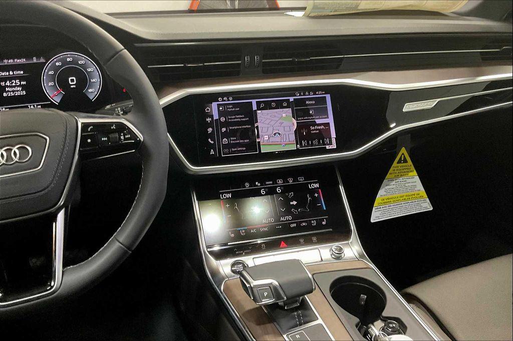 new 2025 Audi A6 car, priced at $78,595
