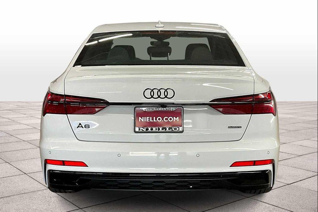 new 2025 Audi A6 car, priced at $78,595