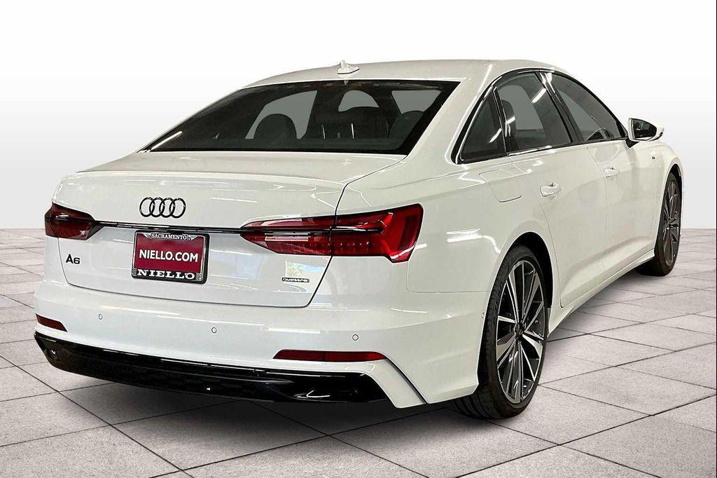 new 2025 Audi A6 car, priced at $78,595
