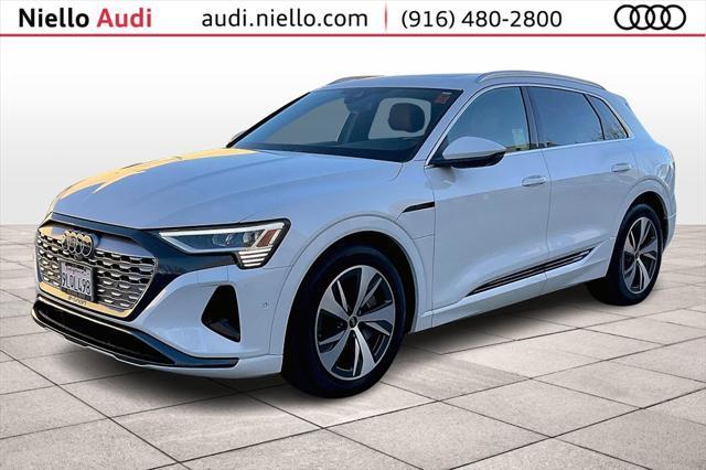 used 2024 Audi Q8 e-tron car, priced at $50,368