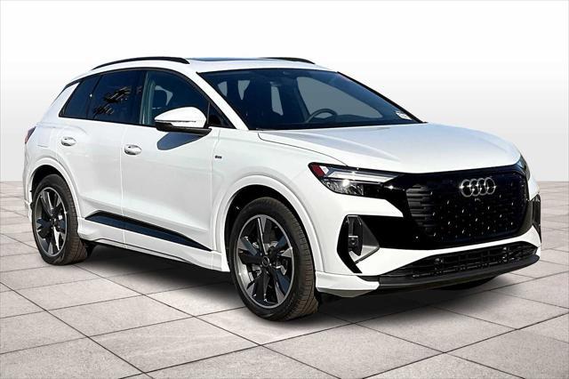 new 2025 Audi Q4 e-tron car, priced at $58,395