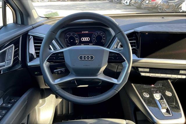 new 2025 Audi Q4 e-tron car, priced at $58,395