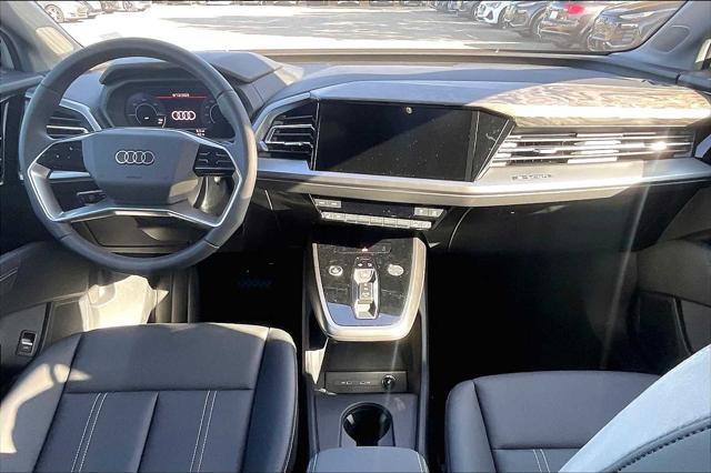 new 2025 Audi Q4 e-tron car, priced at $58,395