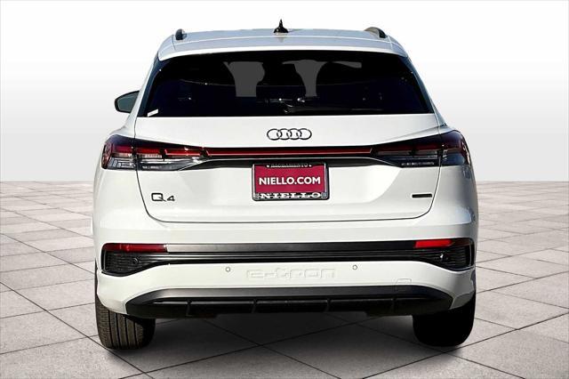 new 2025 Audi Q4 e-tron car, priced at $58,395