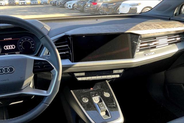 new 2025 Audi Q4 e-tron car, priced at $58,395