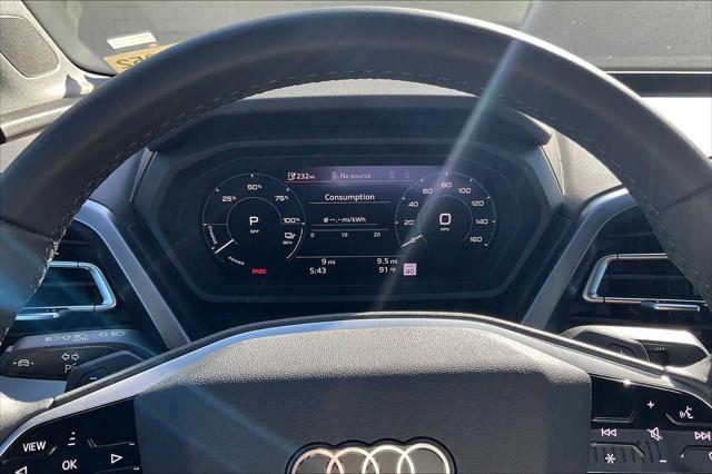 new 2025 Audi Q4 e-tron car, priced at $58,395