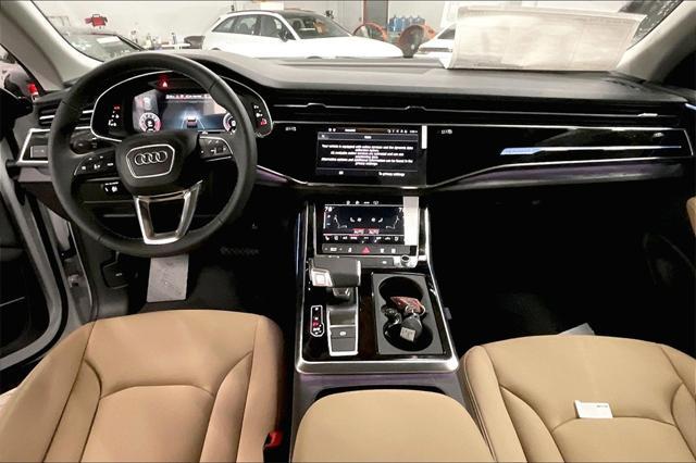 new 2025 Audi Q8 car, priced at $85,740