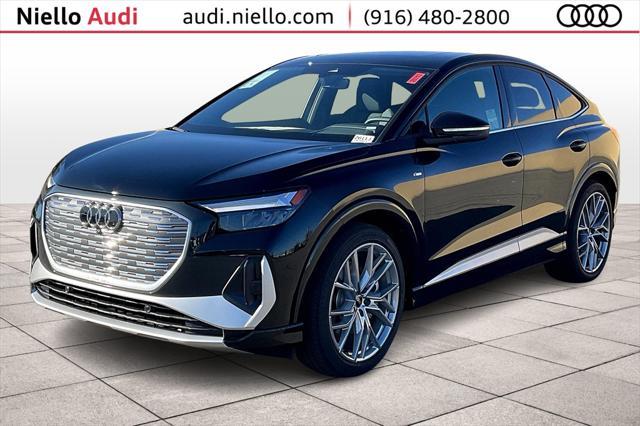 new 2025 Audi Q4 e-tron Sportback car, priced at $66,530