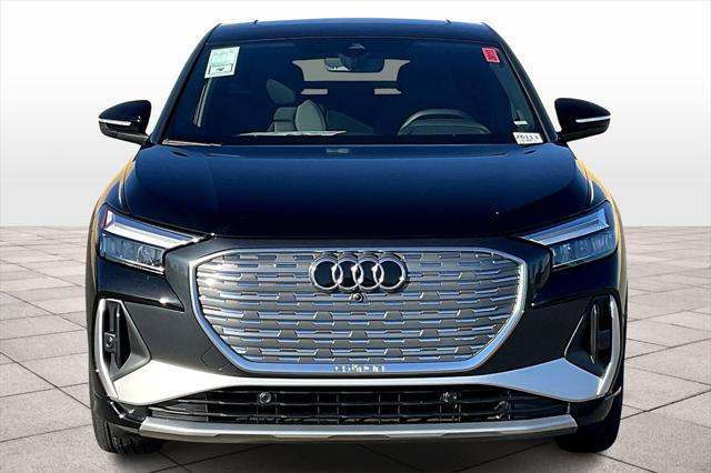 new 2025 Audi Q4 e-tron Sportback car, priced at $66,530