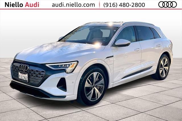 used 2024 Audi Q8 e-tron car, priced at $50,665