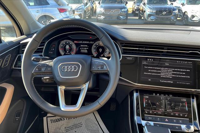 new 2025 Audi Q7 car, priced at $71,340