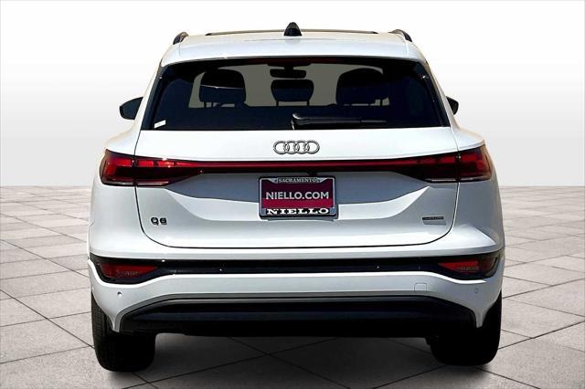 new 2025 Audi Q6 e-tron car, priced at $73,195