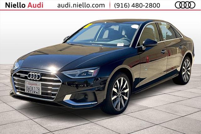 used 2021 Audi A4 car, priced at $25,117