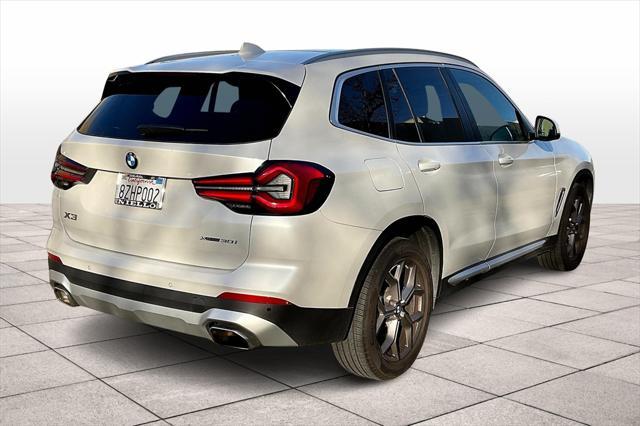 used 2022 BMW X3 car, priced at $34,974