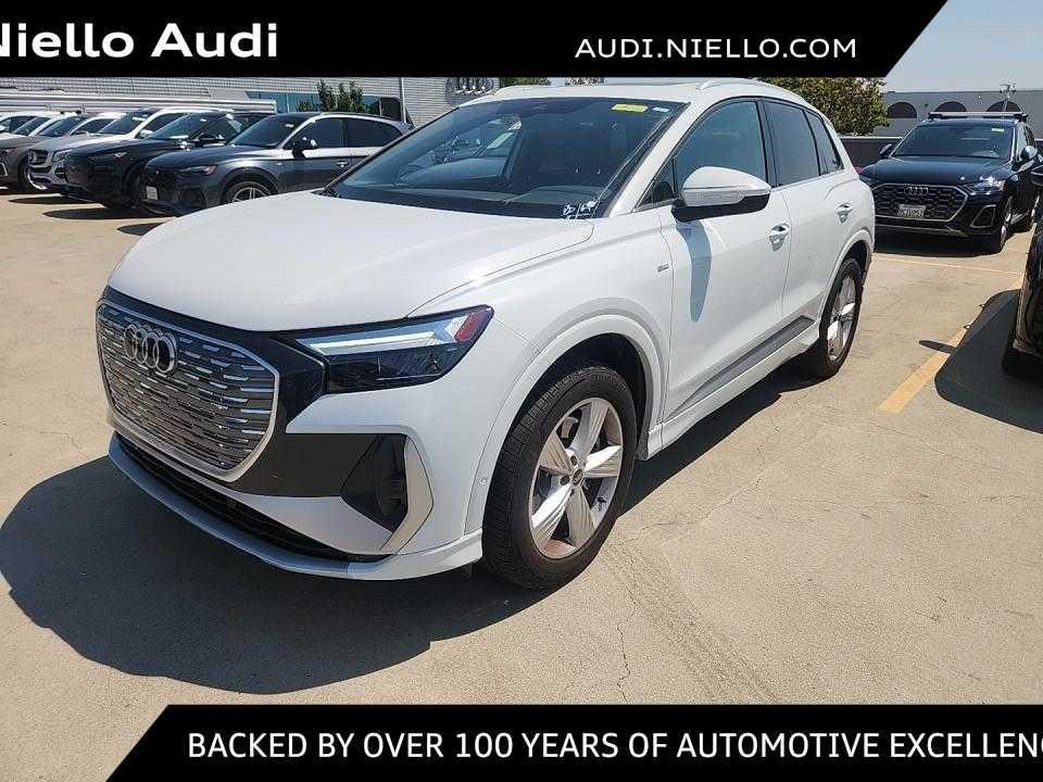 used 2023 Audi Q4 e-tron car, priced at $27,381