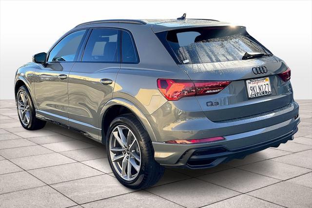 used 2024 Audi Q3 car, priced at $38,524