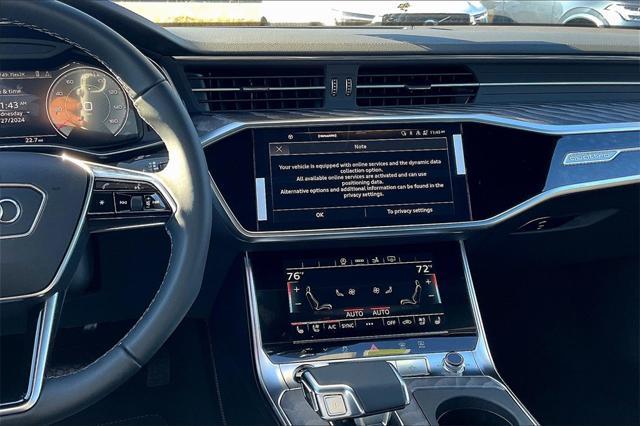 new 2025 Audi A7 car, priced at $81,940