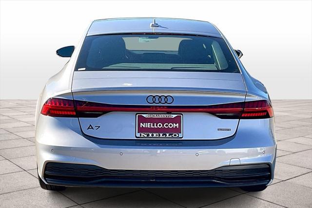 new 2025 Audi A7 car, priced at $81,940