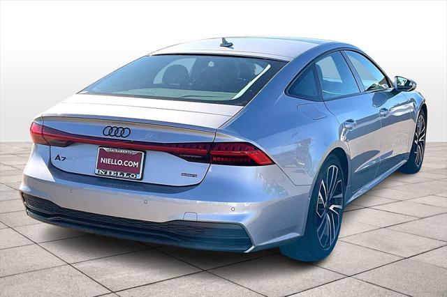 new 2025 Audi A7 car, priced at $81,940