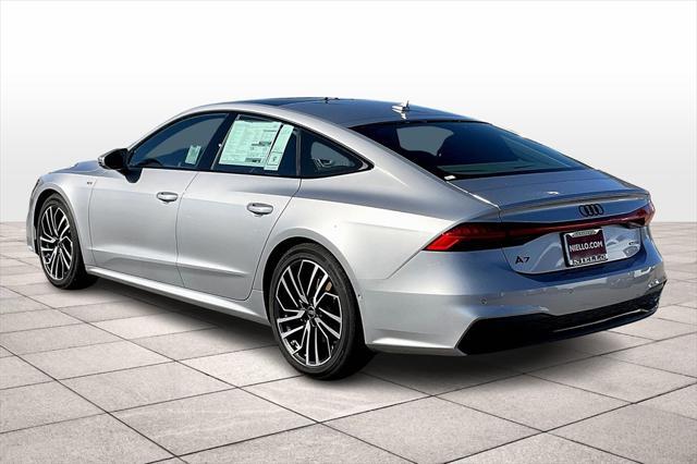 new 2025 Audi A7 car, priced at $81,940