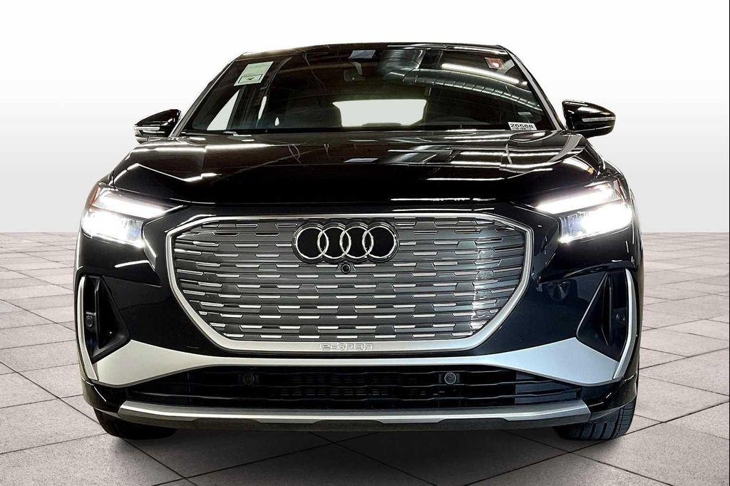 new 2025 Audi Q4 e-tron Sportback car, priced at $66,725