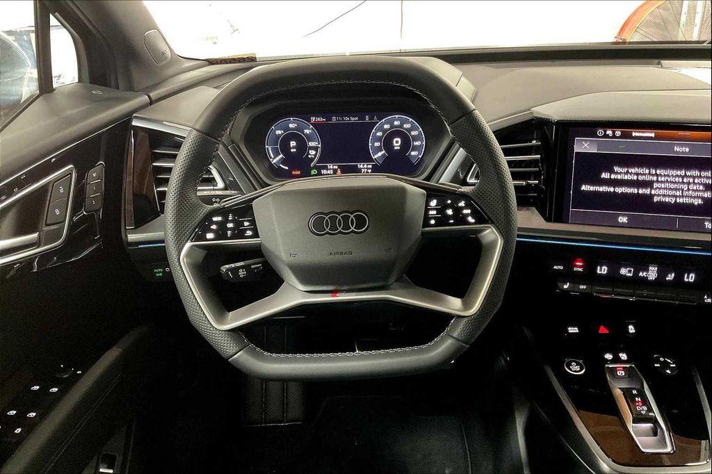 new 2025 Audi Q4 e-tron Sportback car, priced at $66,725