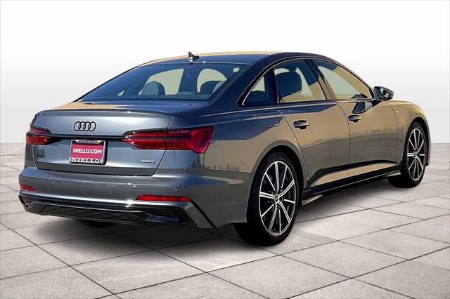 new 2025 Audi A6 car, priced at $77,390