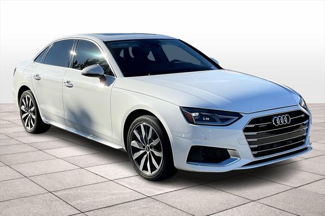 used 2021 Audi A4 car, priced at $23,346