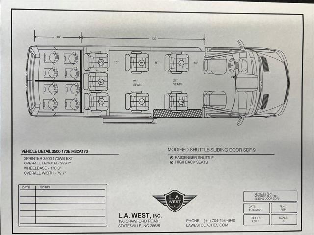 new 2023 Mercedes-Benz Sprinter 3500XD car, priced at $213,579
