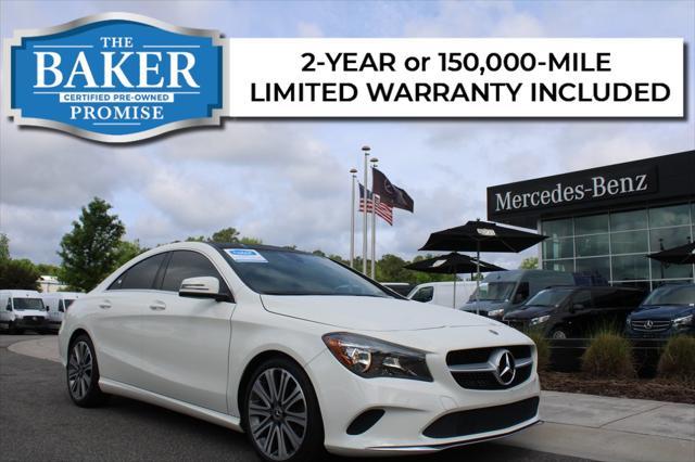 used 2018 Mercedes-Benz CLA 250 car, priced at $21,900