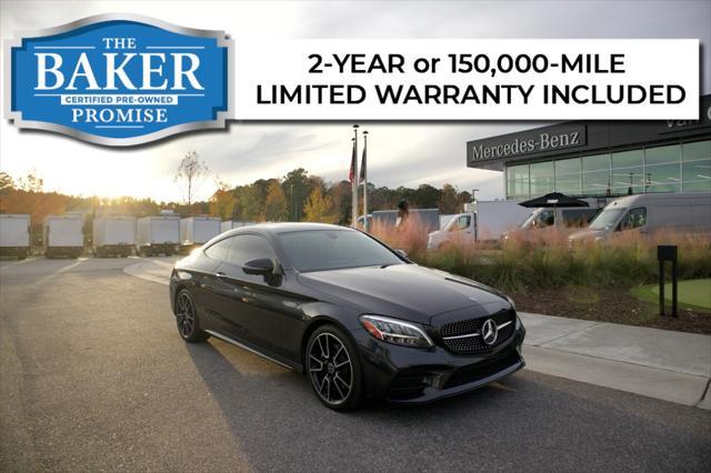 used 2021 Mercedes-Benz C-Class car, priced at $34,500