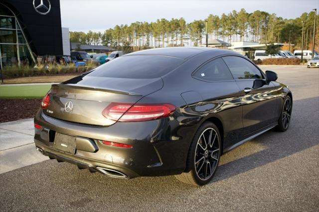 used 2021 Mercedes-Benz C-Class car, priced at $34,500