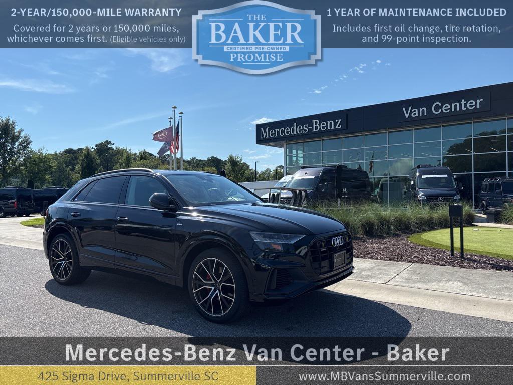 used 2019 Audi Q8 car, priced at $31,989