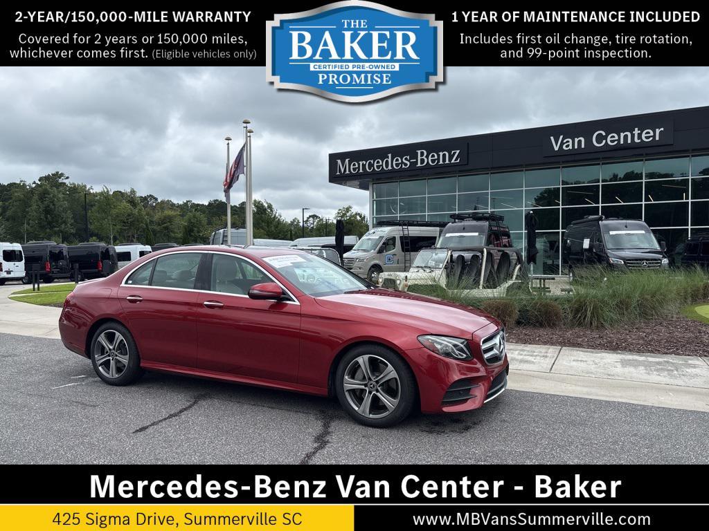 used 2020 Mercedes-Benz E-Class car, priced at $26,562