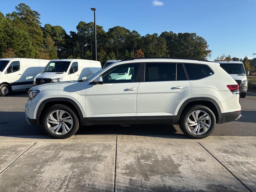 used 2021 Volkswagen Atlas car, priced at $19,998