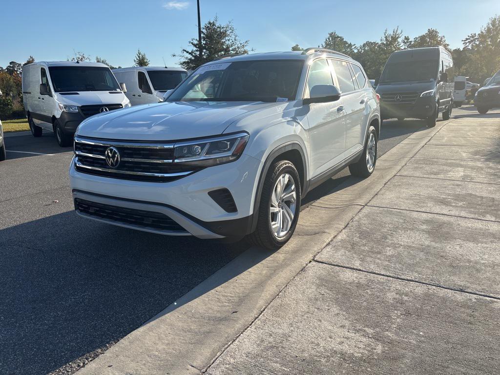used 2021 Volkswagen Atlas car, priced at $19,998