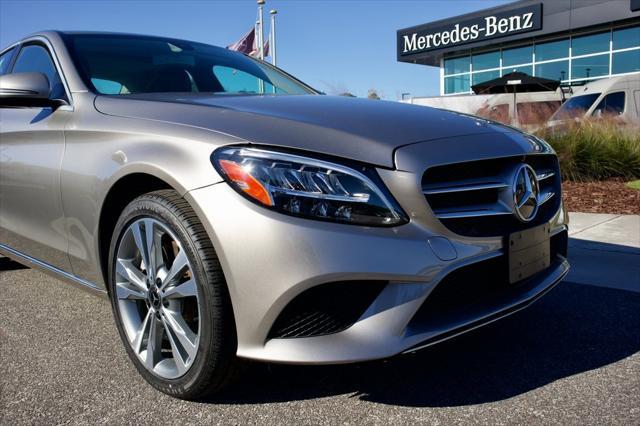 used 2019 Mercedes-Benz C-Class car, priced at $24,496