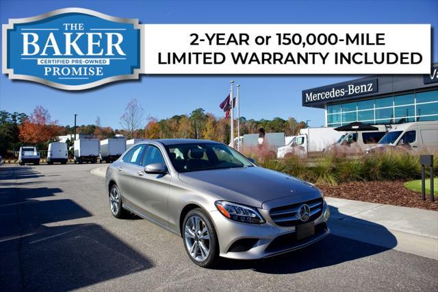 used 2019 Mercedes-Benz C-Class car, priced at $24,496