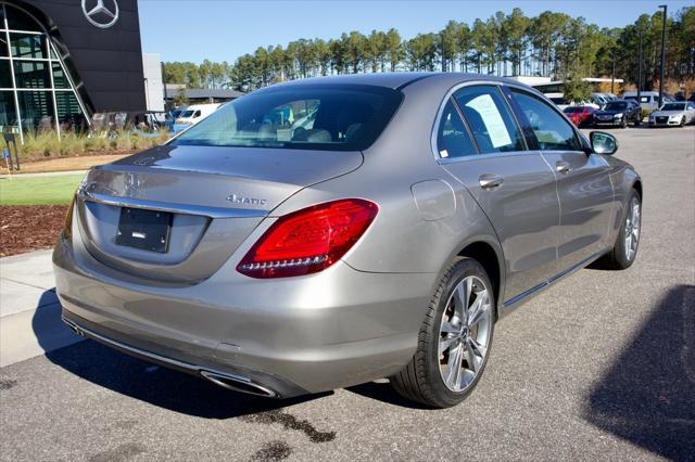 used 2019 Mercedes-Benz C-Class car, priced at $24,496