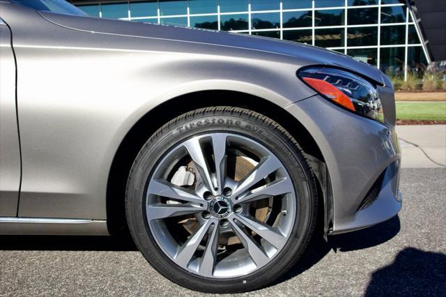 used 2019 Mercedes-Benz C-Class car, priced at $24,496