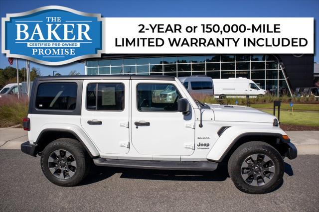 used 2018 Jeep Wrangler Unlimited car, priced at $31,399